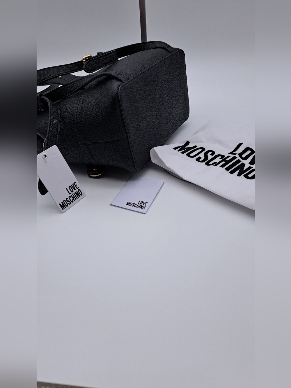 Love Moschino Daily Love Logo Backpack - Picture 13 of 14